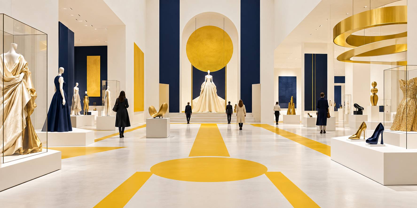 Illustration éditoriale du sujet : Parcours incontournables : musées de mode, haute couture et design pour les passionnés de style à Paris